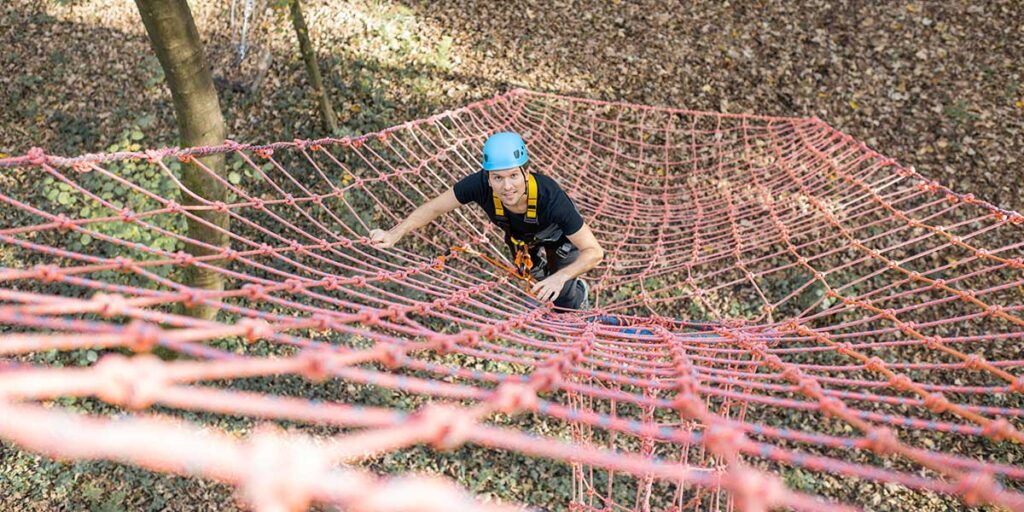 playground climbing net